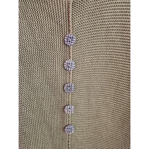 HABITAT HIGH LOW COWL NECK TUNIC SWEATER GOLD BROWN LADIES MEDI - Picture 5 of 5